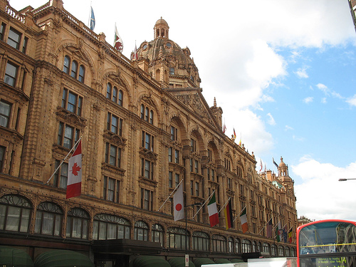 Kerstshoppen in Londen Harrods