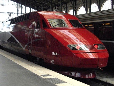 Thalys treinreis londen